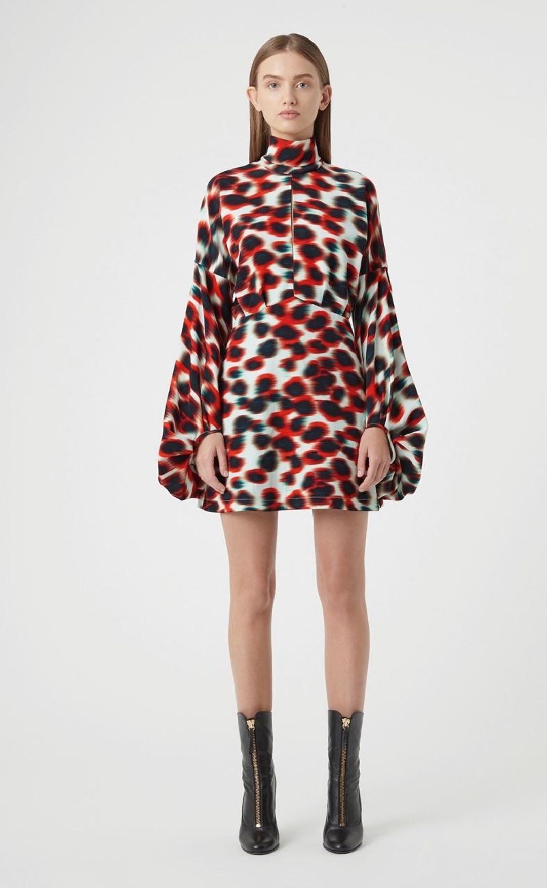 Camilla and Marc Sawyer Mini Dress Print Size 6 for rent on The Volte - main image
