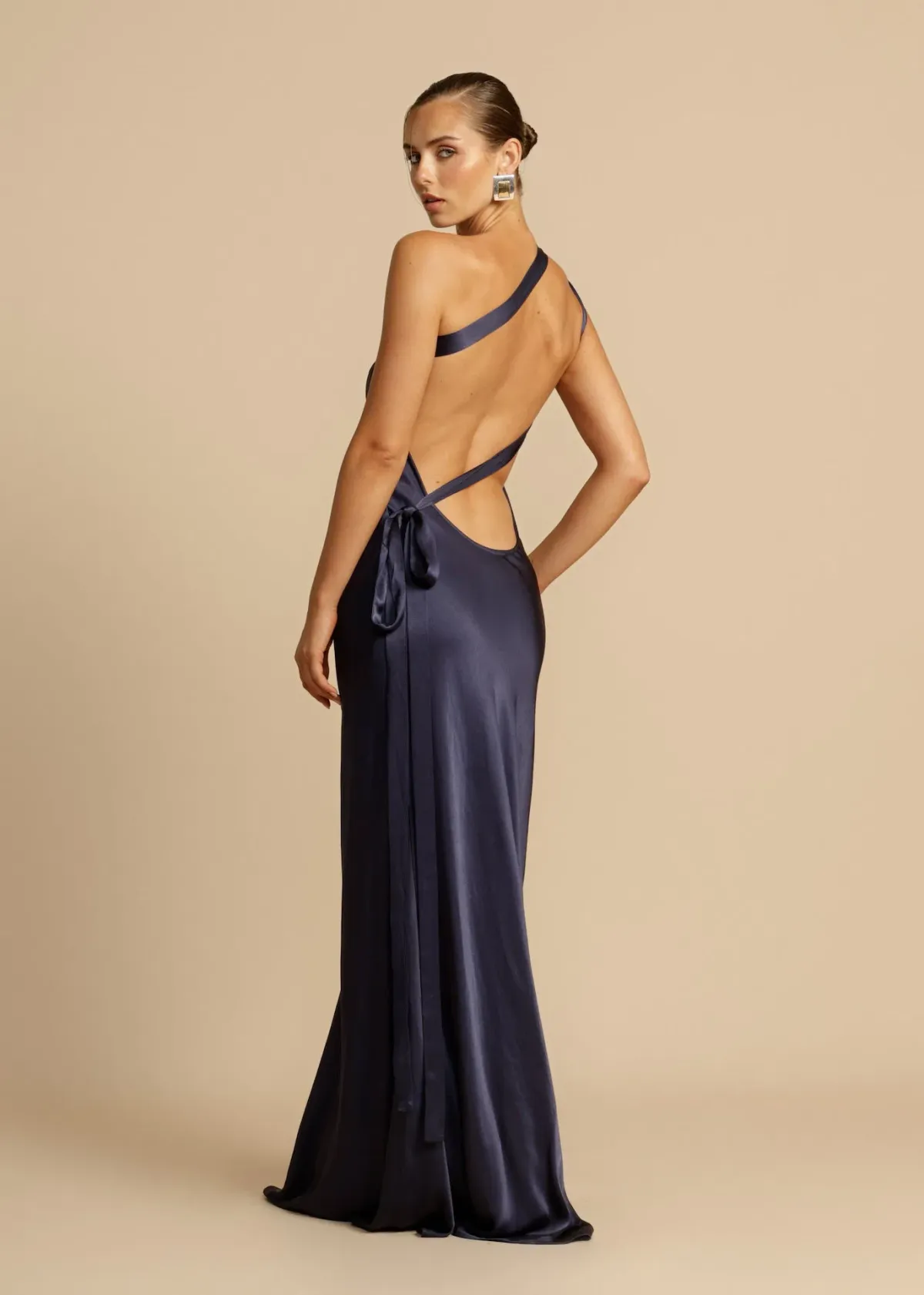 Arcina Ori Monique Dress Navy Size L / AU 12 - Image 3