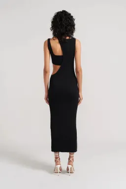 Henne Olympia Midi Dress Black Size S / AU 8 for rent on The Volte - image 4
