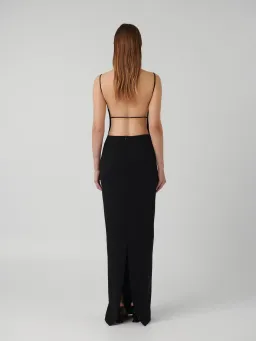Effie Kats Gabbi Gown Black Size S / AU 8 for rent on The Volte - image 3