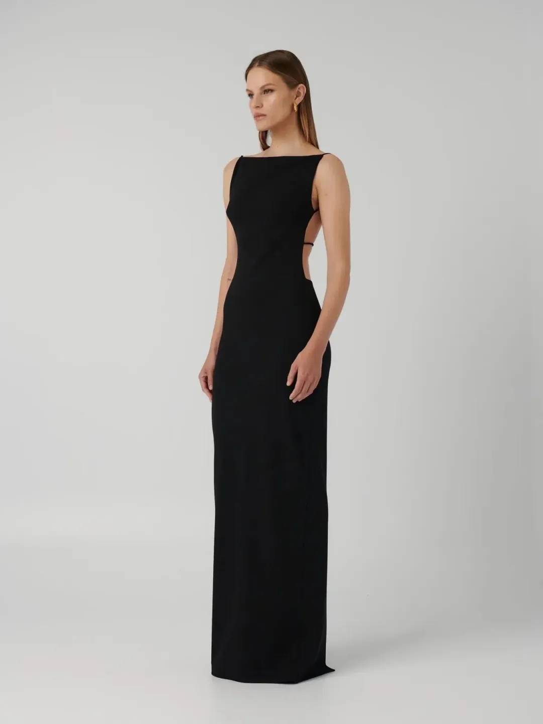 Effie Kats Gabbi Gown Black Size S / AU 8 for rent on The Volte - main image