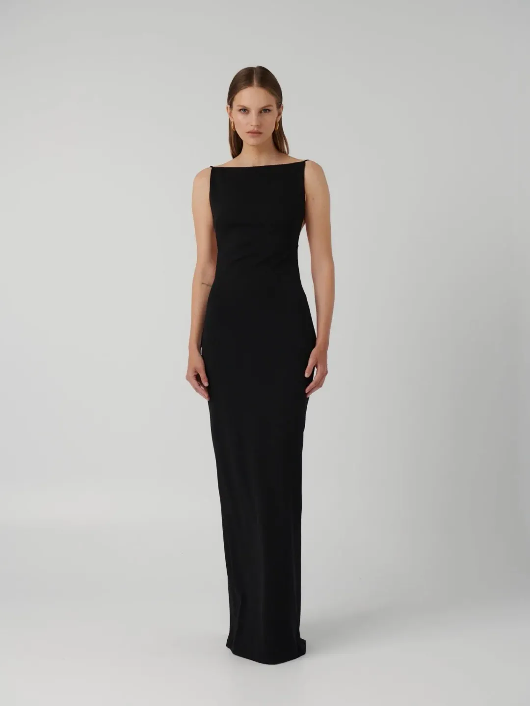 Effie Kats Gabbi Gown Black Size S / AU 8 for rent on The Volte - main image