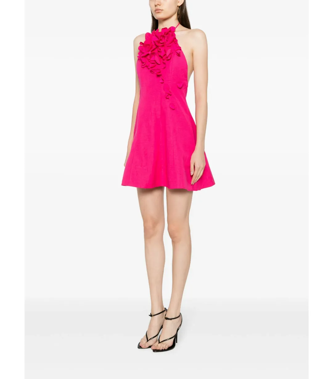 Acler Toren Mini Dress in Pink Size AU 10 for rent on The Volte - main image