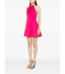 Acler Toren Mini Dress in Pink Size AU 10 for rent on The Volte - image 2
