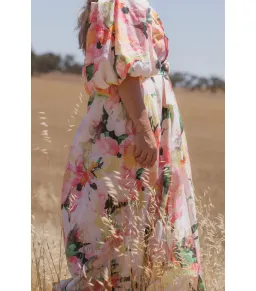 Acler Clayton Maxi Dress Daphney Posy Size AU 12 for rent on The Volte - image 5