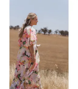 Acler Clayton Maxi Dress in Daphne Posy Size AU 14 for rent on The Volte - image 3