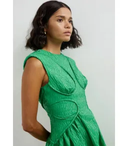 Rachel Gilbert Celia Dress in Apple Size AU 8 for rent on The Volte - image 1