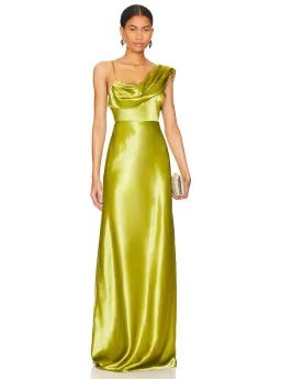 House of Harlow Antonia Gown Green Size S / AU 8 for rent on The Volte - image 1