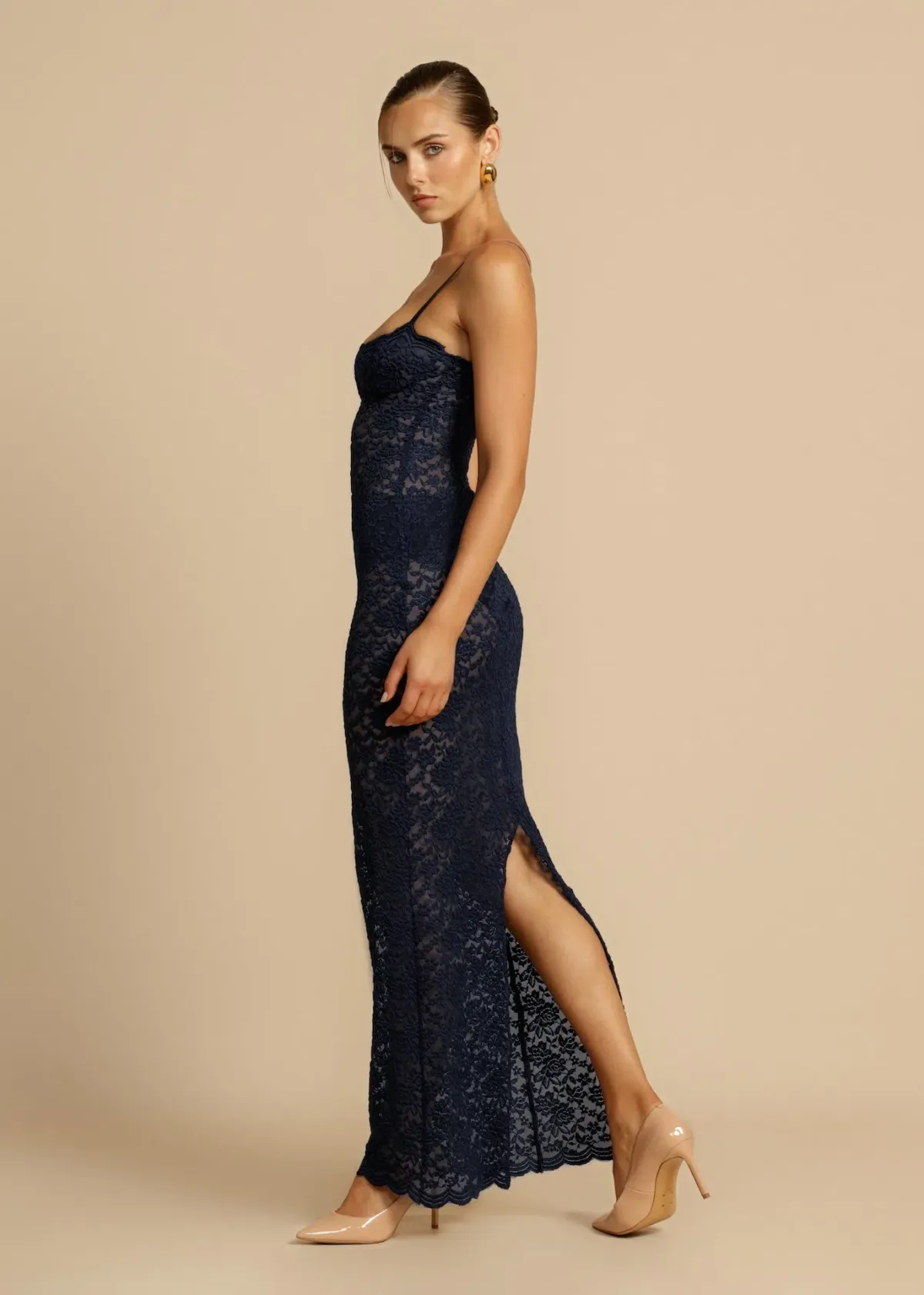 Arcina Ori Margot Dress Navy Size XS / AU 6 - Image 2