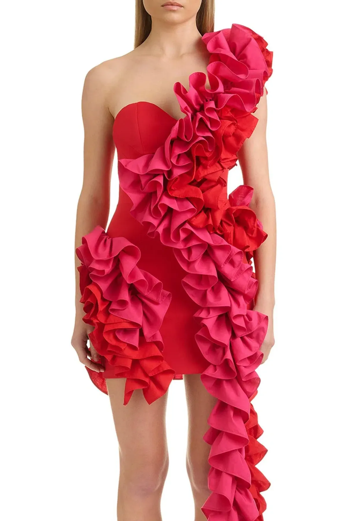 Eliya The Label Yazmine Dress Red Size 12 - Image 3