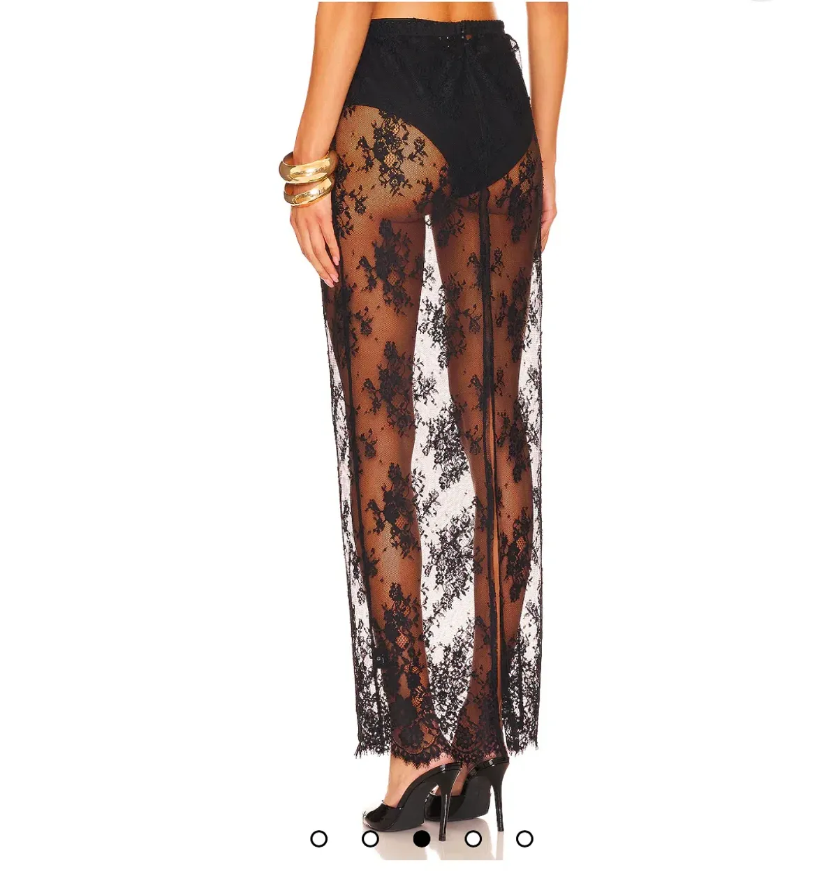 NBD Anjali Maxi Skirt in Black Size 6/XXS - Image 3