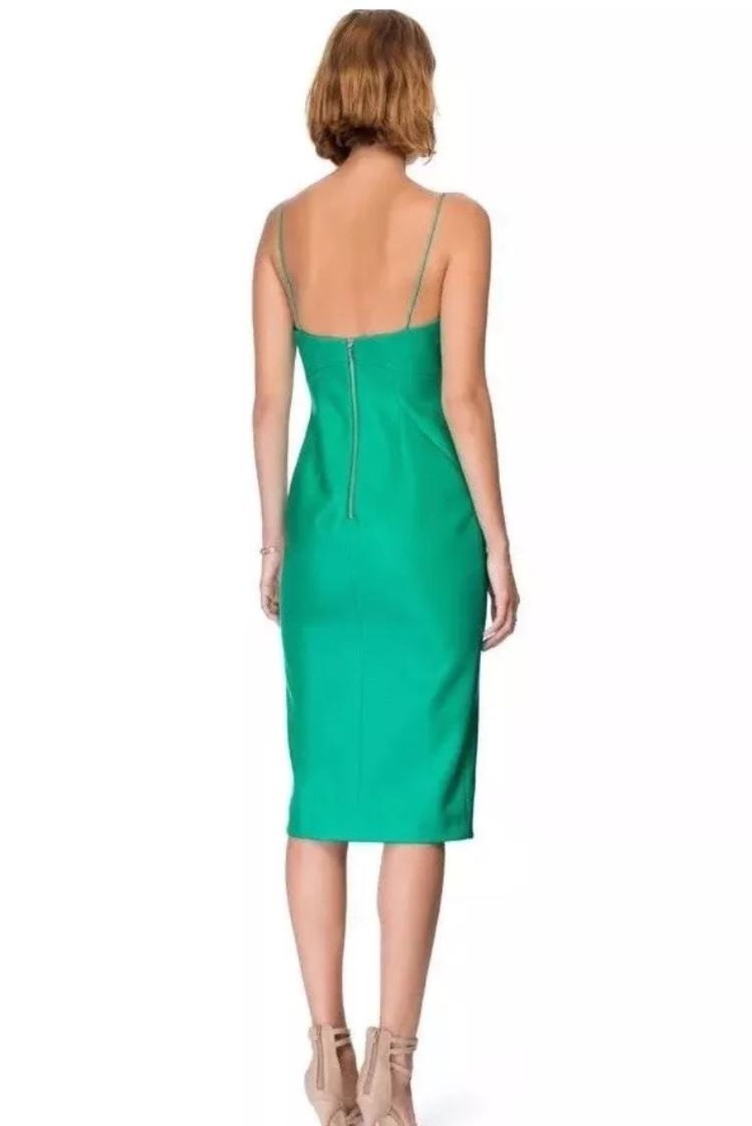 Nicholas Bonded Silk Diagonal Dress for rent on The Volte - main image