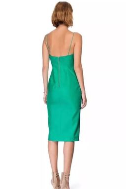Nicholas Bonded Silk Diagonal Dress for rent on The Volte - image 3