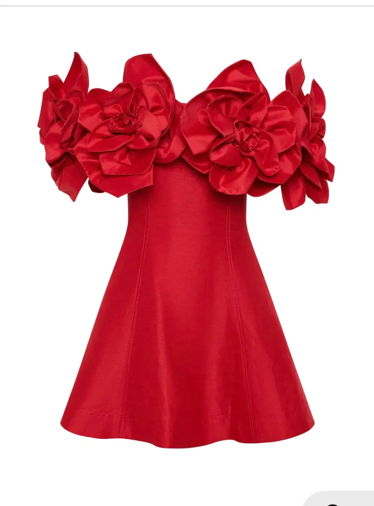 Aje Etta Mini Dress Red Size 6 - Image 5