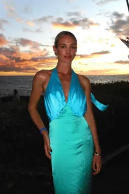 The Wolf Gang Oahu Slip Dress Aquamarine Size M / AU 10 for rent on The Volte - image 5