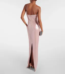 Rebecca Vallance Paige Gown Champagne Size 8 for rent on The Volte - image 3