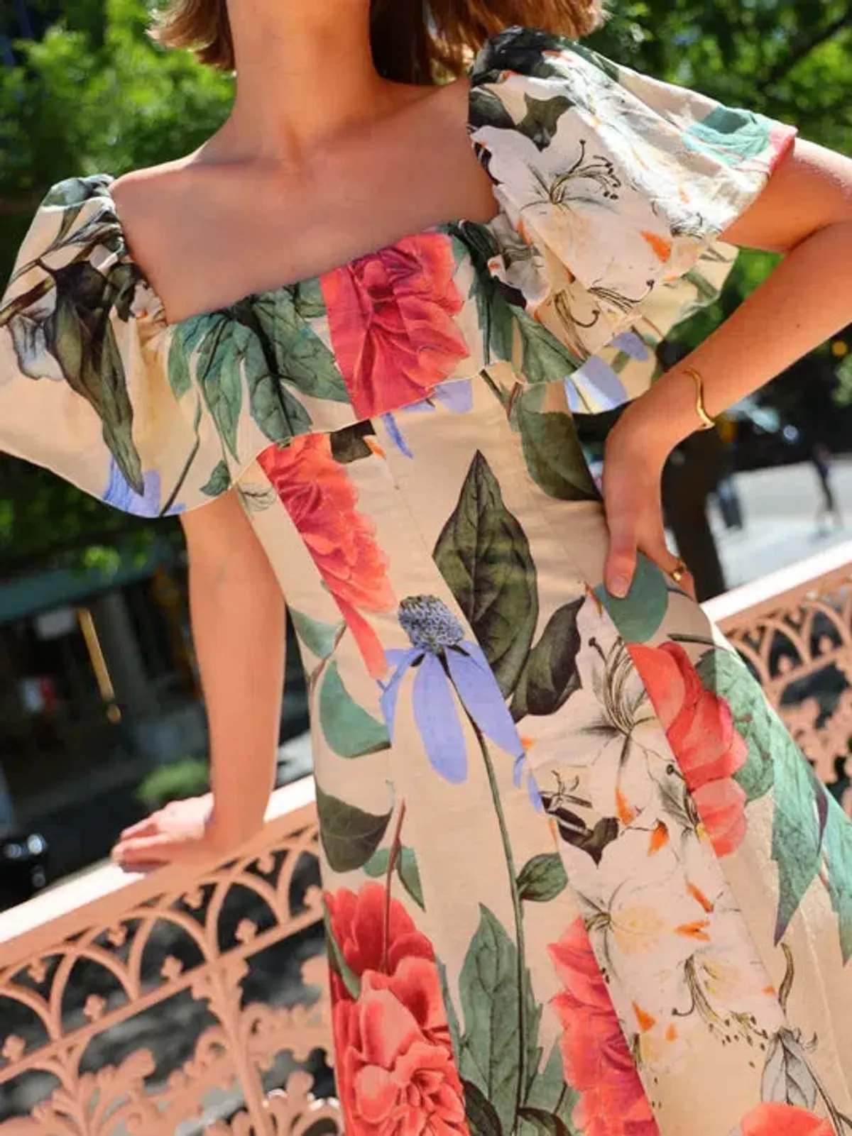 By Nicola Paradiso Maxi Dress in Primavera Print Size 12 - Image 5