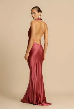 Arcina Ori Gaia Dress Rich Plum Size S / AU 8 for rent on The Volte - image 3