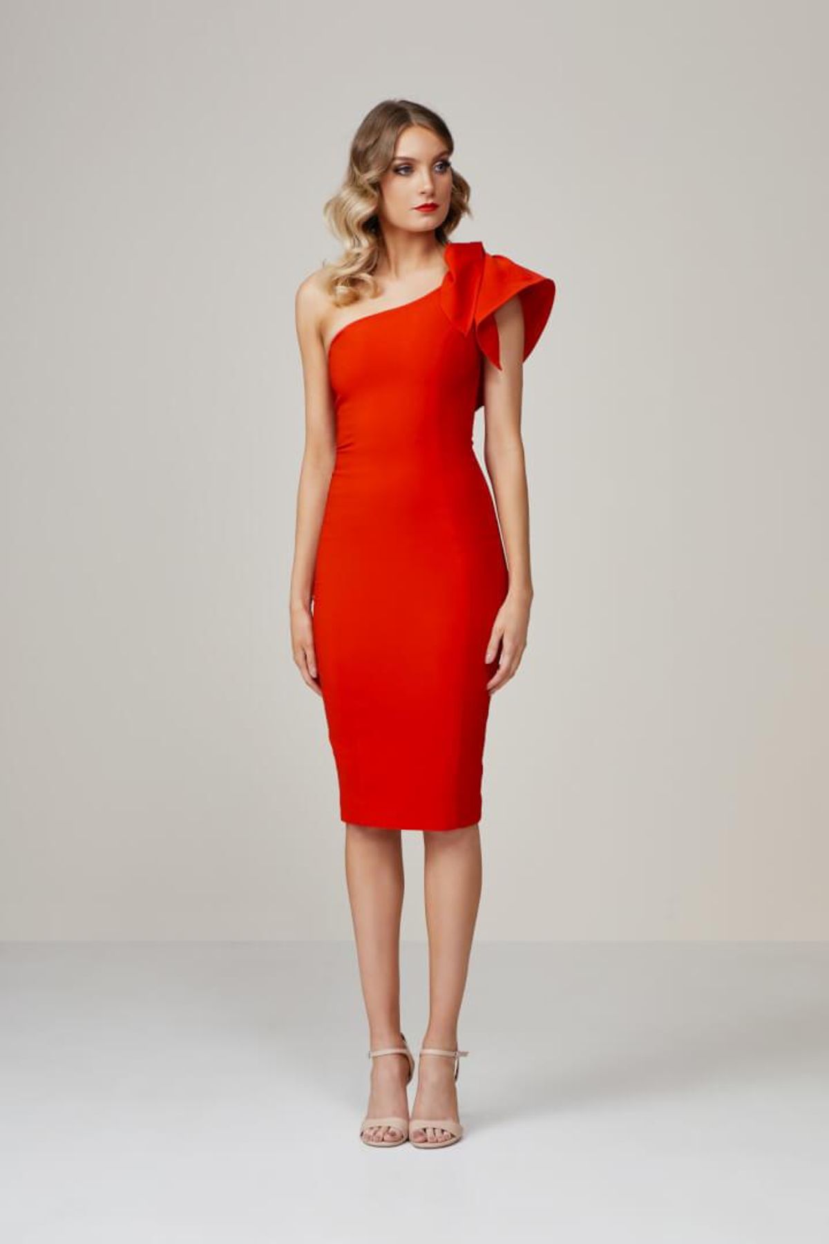 Bianca & Bridgett Karen Dress - Red 10 - Image 1