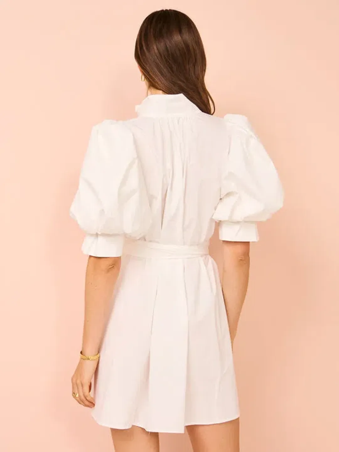Leo Lin Eli Mini Dress Snow Size 10 for rent on The Volte - main image