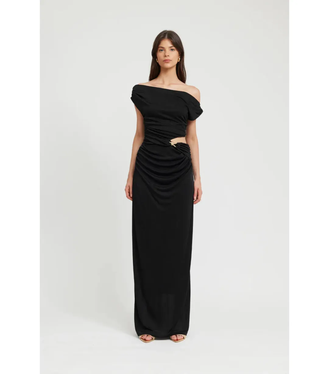Tojha Kaia Dress Black Size AU 8 for rent on The Volte - main image