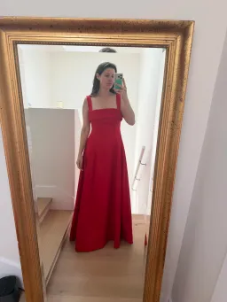 Rachel Gilbert Sera Gown Maxi Dress in Red Size 3/ AU 12 for rent on The Volte - image 2