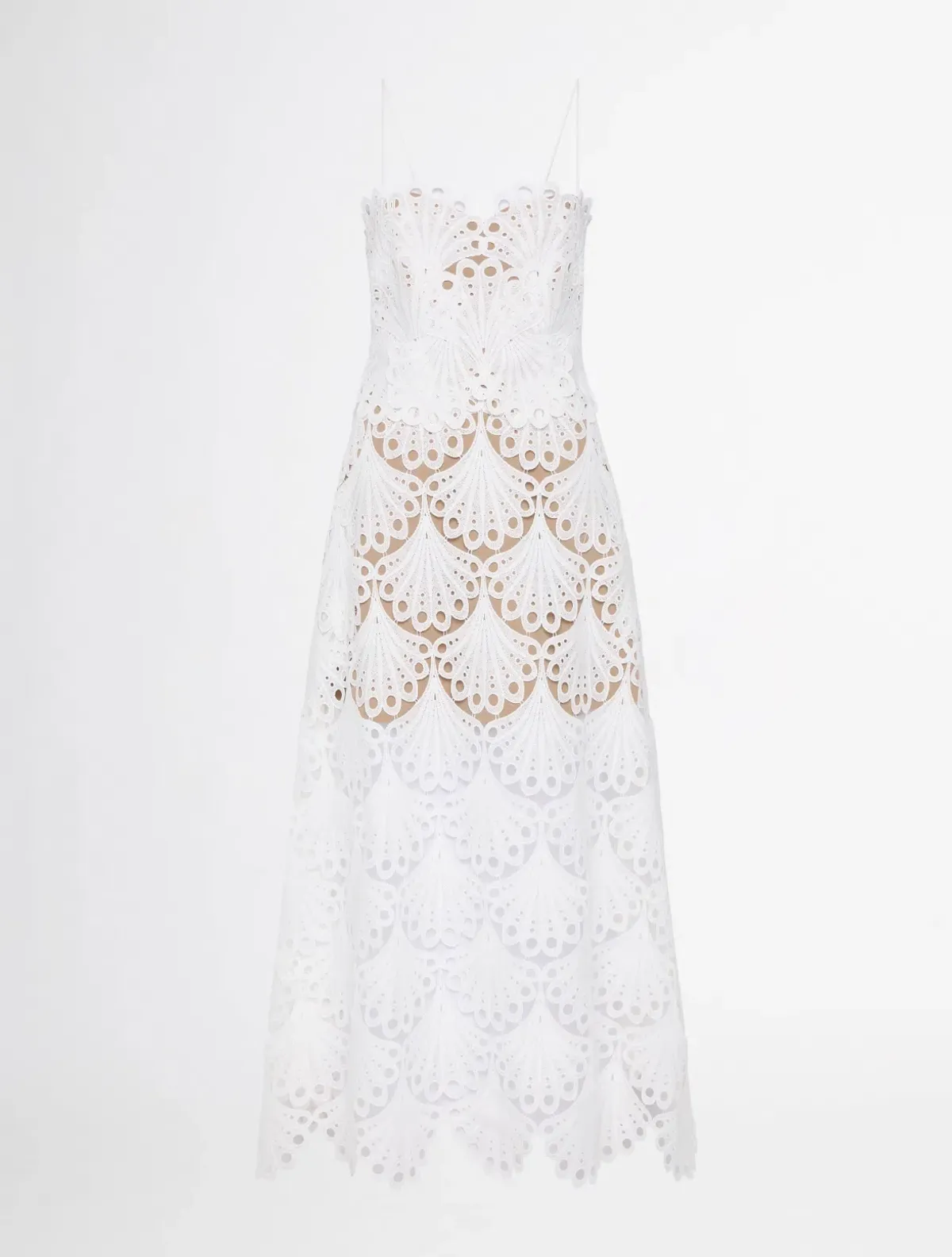 Sheike Ella Lace Maxi Dress White / Ivory Size 12 - Image 3
