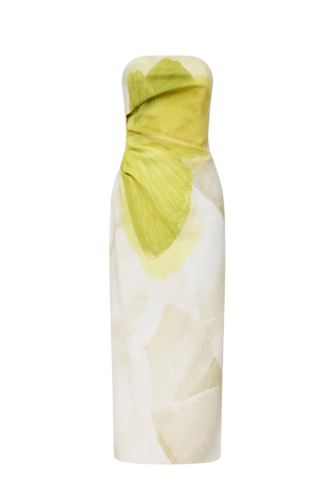MANNING CARTEL LEVITATING BUTTERFLIES MIDI DRESS for rent on The Volte - main image