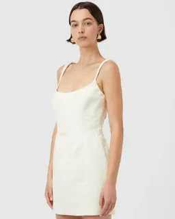 Camilla And Marc Malla Mini Dress Cream Size 12 for rent on The Volte - image 2