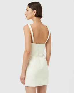 Camilla And Marc Malla Mini Dress Cream Size 12 for rent on The Volte - image 3