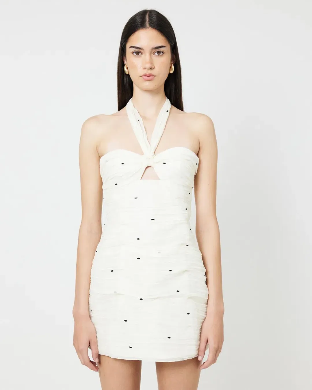 Camilla and Marc Loren Mini Dress Lemon Milk Size 12 for rent on The Volte - main image