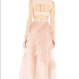 BCBGMAXAZRIA Avalon Gown Blush Size 0 / AU 6 for rent on The Volte - image 4