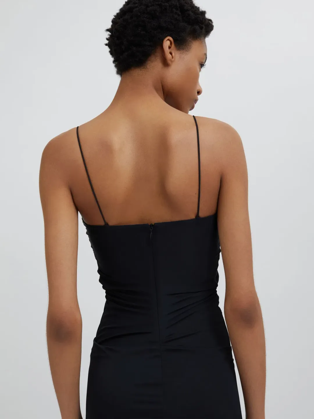 Christopher Esber Molded Venus Dress Black Size 8 for rent on The Volte - main image