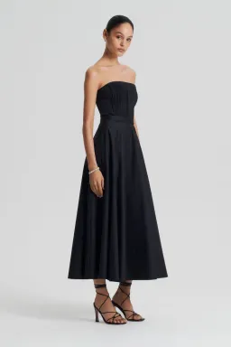 Scanlan Theodore Parachute Bustier Dress Black Size 8 for rent on The Volte - image 4