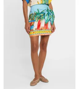 Alémais All Aboard Shirt and Skirt Multi Size AU 16 for rent on The Volte - image 4