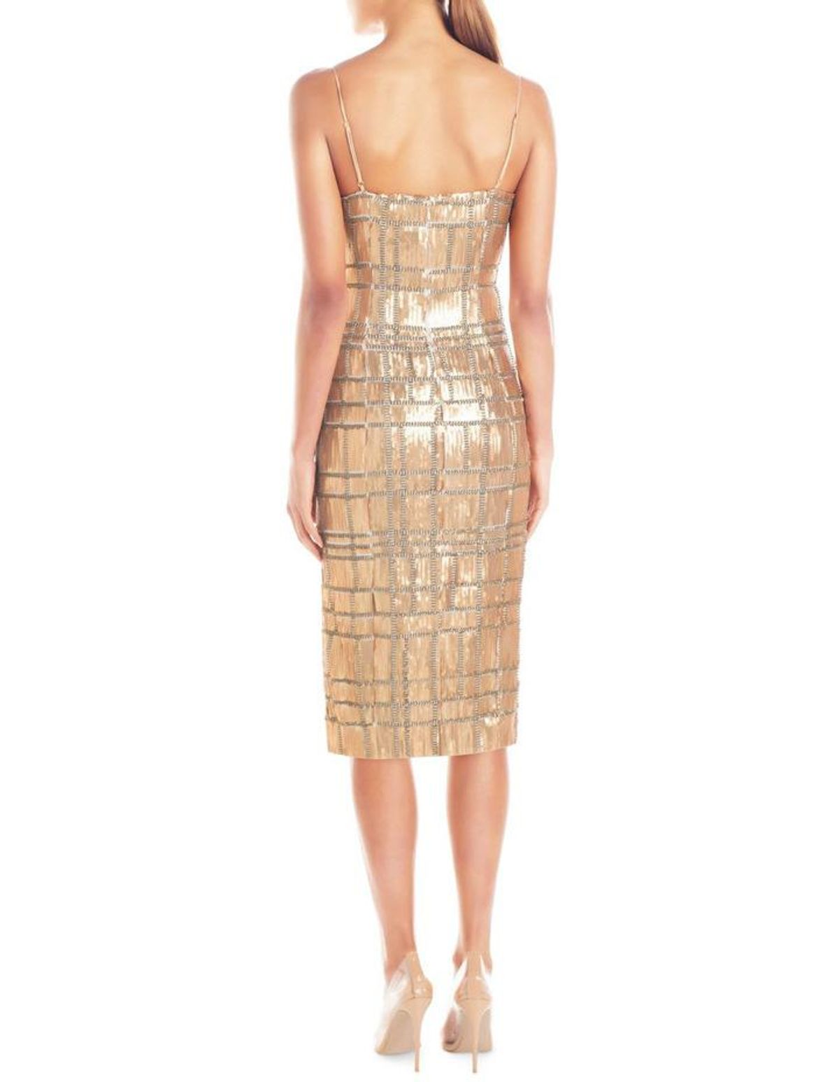 Misha Yvette Sequin Dress Size 8 - Image 2