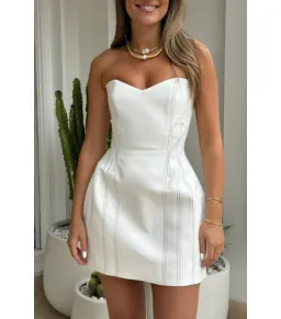 Camilla and Marc Theia Dress in Cream Size AU 6 for rent on The Volte - image 5