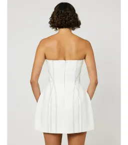 Camilla and Marc Theia Dress in Cream Size AU 6 for rent on The Volte - image 3