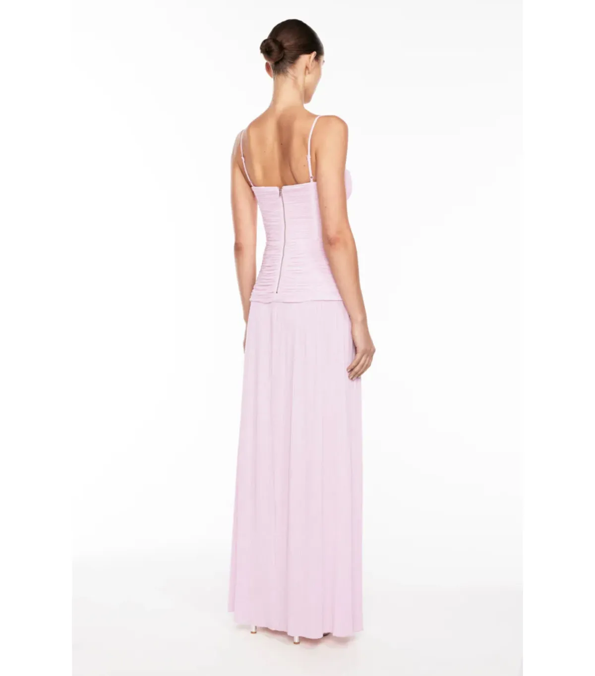 Manning Cartell Double Time Pleat Dress In Hydrangea Size AU 12 - Image 3