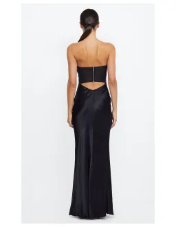 BEC + BRIDGE Halle Strapless Dress in Black Size AU 14 for rent on The Volte - image 3