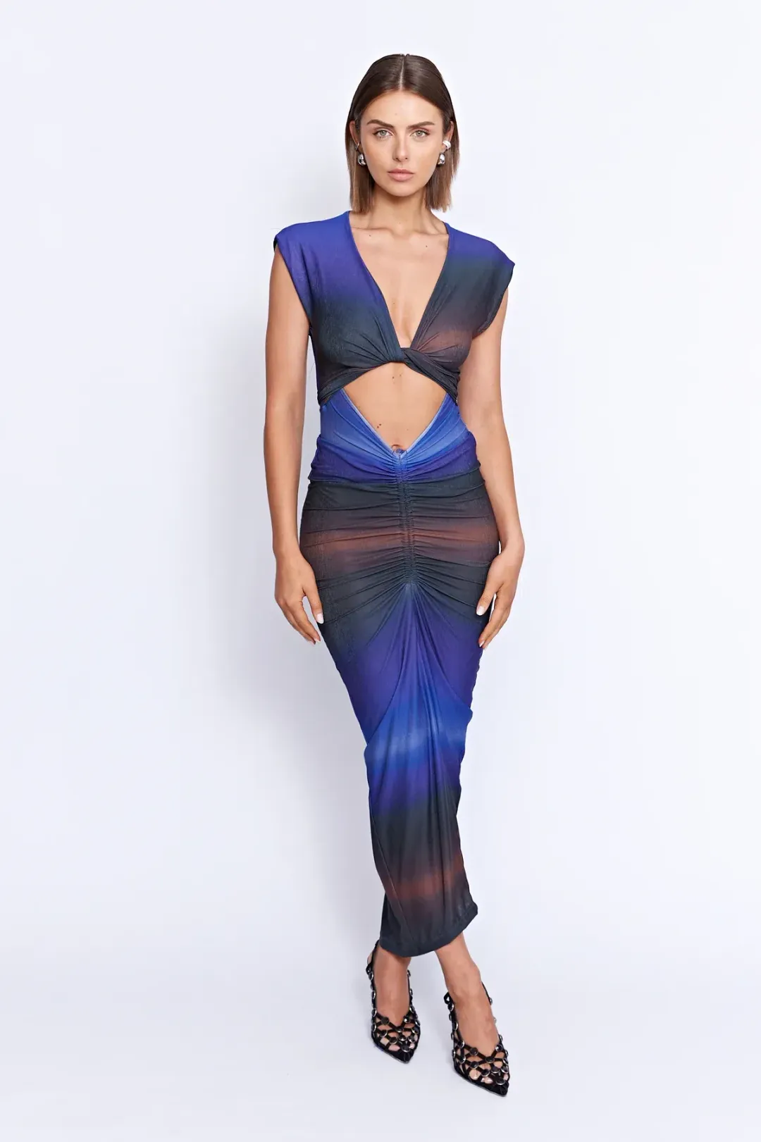 Pfeiffer Gerome Dress in Midnight Size 10 for rent on The Volte - main image