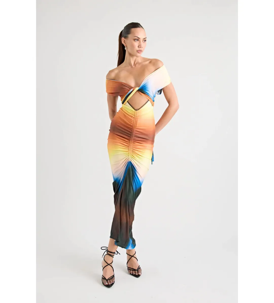Pfeiffer Lexington Dress in Earth Size 8 for rent on The Volte - main image