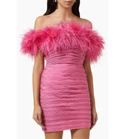Rachel Gilbert Zion Mini Dress in Pink Size 2/AU10 for rent on The Volte - image 3