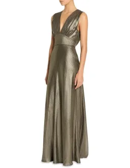 Sass & Bide Lost In Monaco Dress in Antique Gold Size 16 for rent on The Volte - image 3