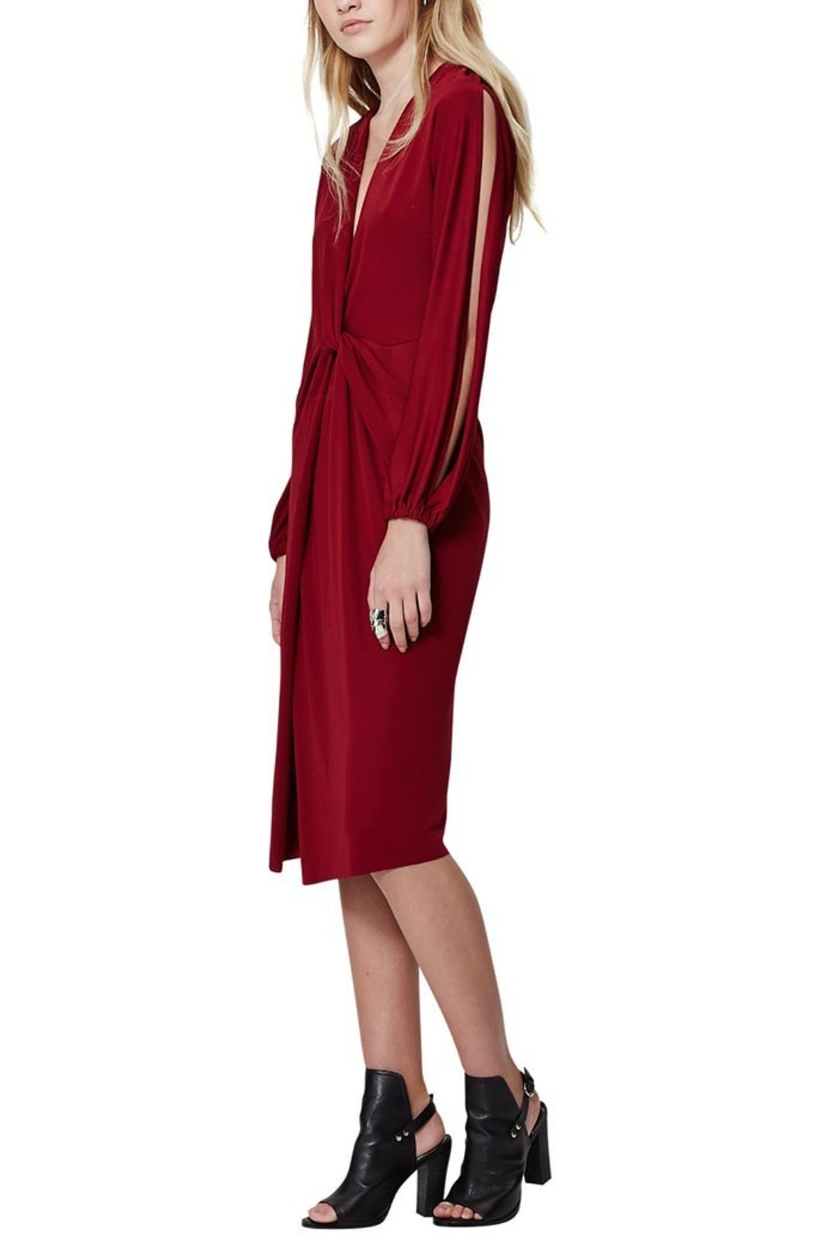Bec & Bridge Red Dress 12 - Image 3