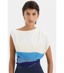Sir the Label Mariner Midi Dress Shoreline Stripe Size AU 12 for rent on The Volte - image 6