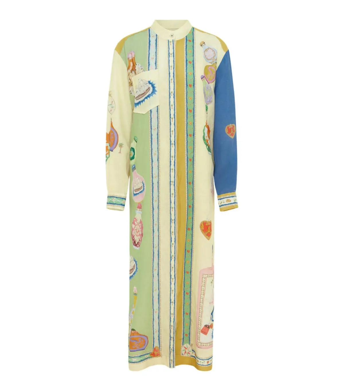Alemais Elixir Shirt Dress Multi Size AU 12 - Image 7