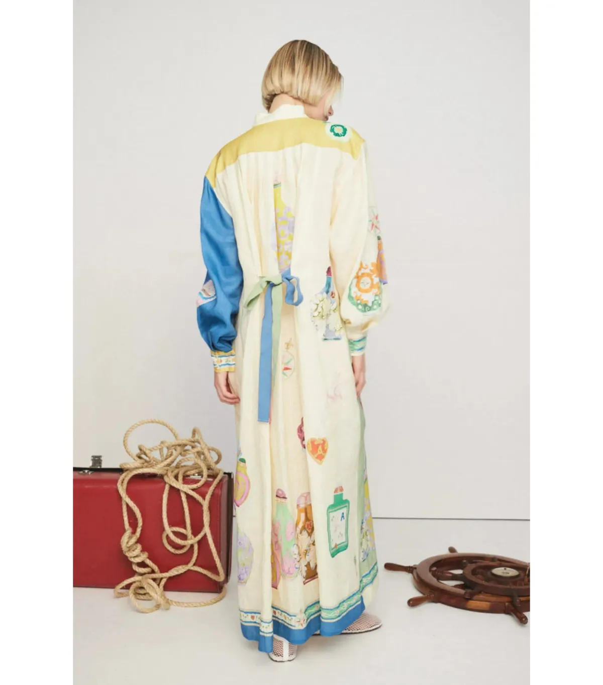 Alemais Elixir Shirt Dress Multi Size AU 12 - Image 6