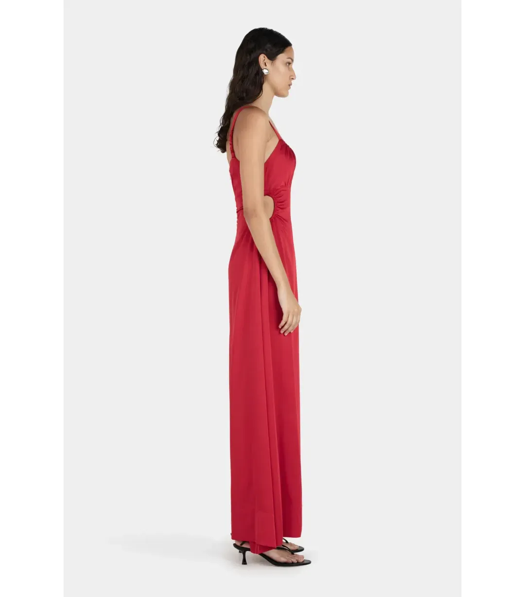 Hansen and Gretel Carlos Dress Samba Red Size AU 8 for rent on The Volte - main image