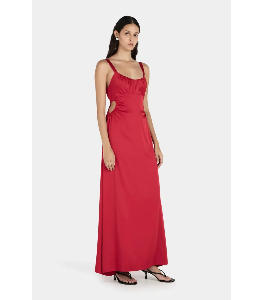 Hansen and Gretel Carlos Dress Samba Red Size AU 8 for rent on The Volte - main image